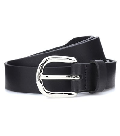 Zap leather belt