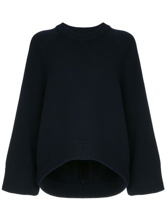 Tibi Round Neck Sweater - Farfetch