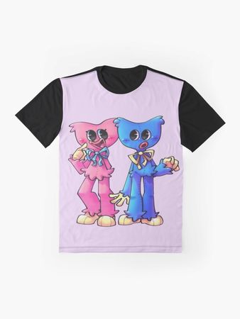 "cute kissy missy and huggy wuggy chibi" T-shirt for Sale by vinike2200 | Redbubble | animal graphic t-shirts - animal chibi graphic t-shirts - bunny graphic t-shirts