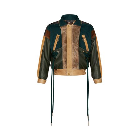 Patchwork Leather Jacket - Ready To Wear | LOUIS VUITTON