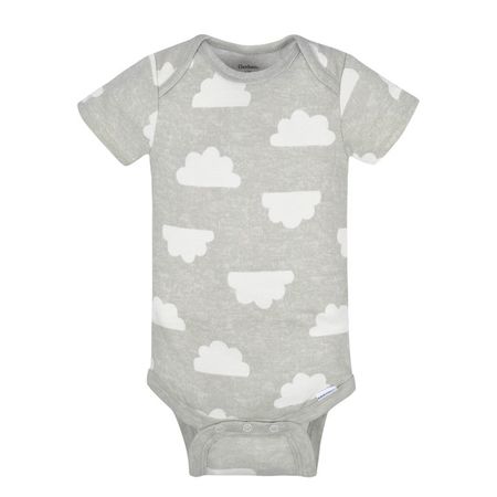 Gerber Baby Boy or Girl Gender Neutral Short Sleeve Onesies® Bodysuits, 8-Pack - Walmart.com