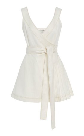 Alexis Catia Linen Mini Dress