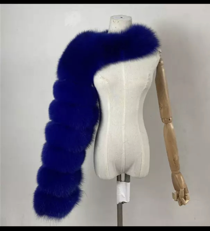 blue fur