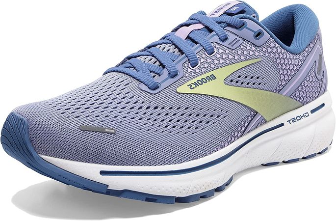 Amazon.com | Brooks Ghost 14 Women's Neutral Running Shoe - Lilac/Purple/Lime - 8 | Road Running