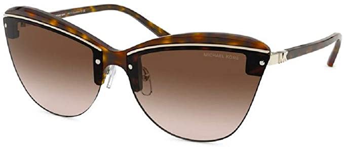 Amazon.com: Michael Kors MK2113 CONDADO 333313 66M Dark Tortoise/Brown Gradient Cat Eye Sunglasses For Women+FREE Complimentary Eyewear Care Kit: Clothing