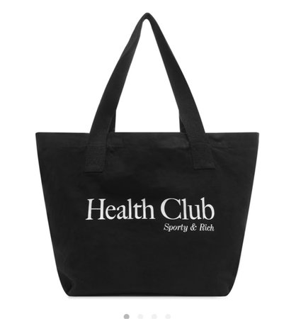 sporty and rich tote bag