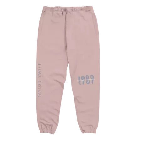 1989 (Taylor's Version) Pink Jogger Sweatpants – Taylor Swift Official Store