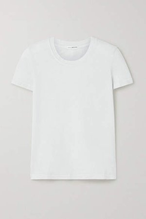 Boy Stretch-cotton Jersey T-shirt - Light gray