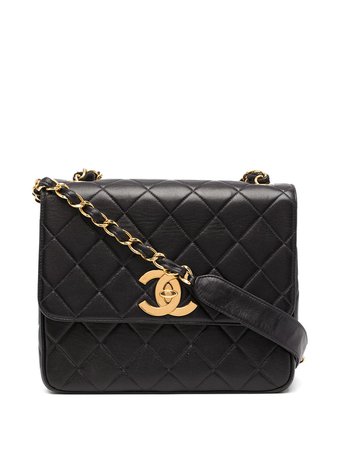 Chanel Pre-Owned 1995-1997 Large Diamond Quilted Flap Crossbody Bag - Farfetch