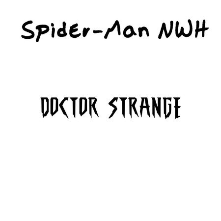 SPIDER-MAN DOCTOR STRANGE