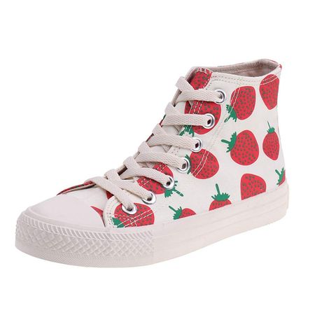 strawberry canvas shoes - Google Search