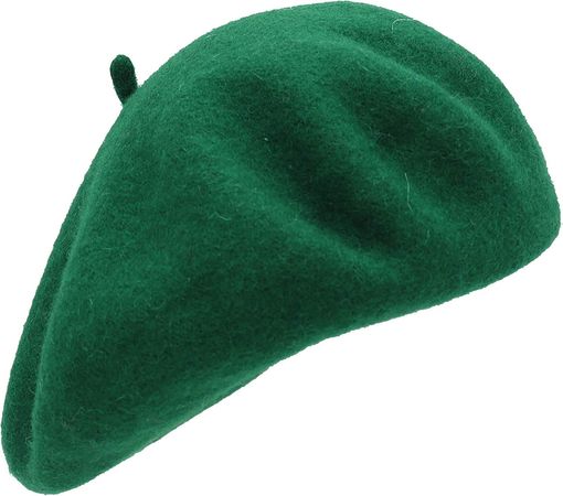 Umeepar Wool French Beret Hat for Women, Green at Amazon Women’s Clothing store