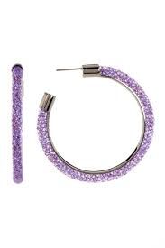 swarovski purple earrings - Google Search