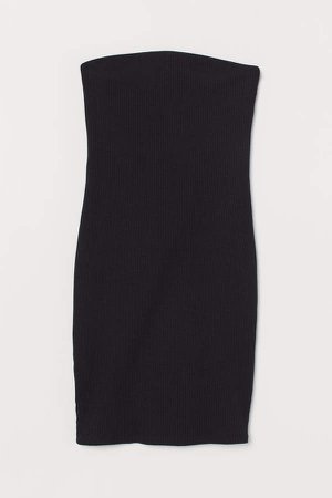 Strapless Dress - Black