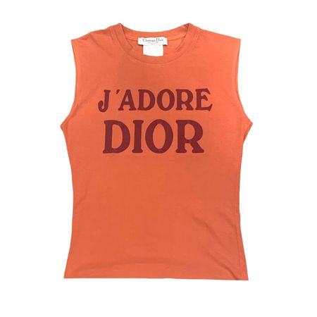 Christian Dior FW2001 ‘Jadore Dior’ spice orange... - Depop