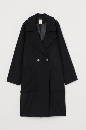 Wool-blend Coat - Black - Ladies | H&M CA