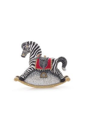 Unvaulted Toby Rocking Horse Crystal Clutch By Judith Leiber | Moda Operandi
