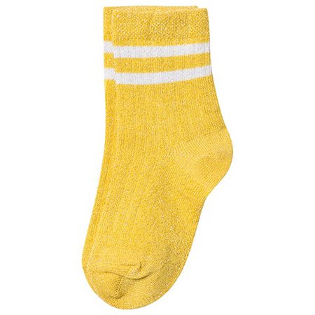 MP Gold Clematis Ankle Socks | AlexandAlexa