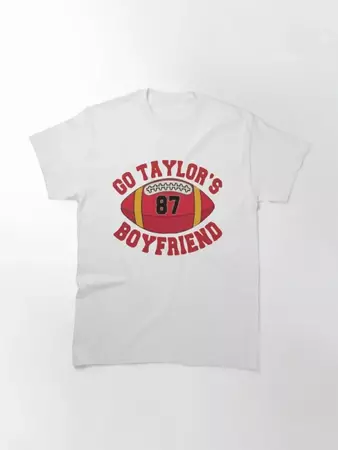 Go Taylor's Boyfriend Travis Kelce T-Shirt - ootheday.