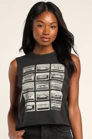 graphic tank top - Google Search
