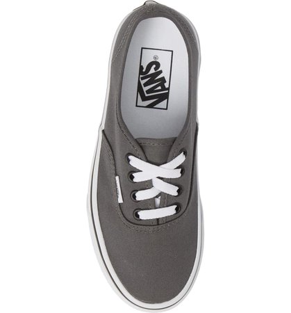 Vans 'Authentic' Sneaker (Women) Grey