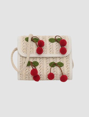 Cherry Straw Bag – Juicici