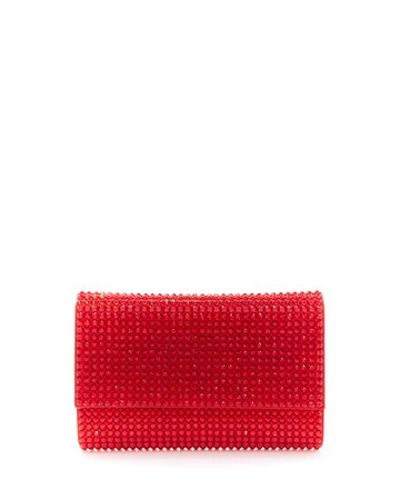 Judith Leiber Couture Fizzoni Bling Clutch Bag with Crossbody Strap | Neiman Marcus