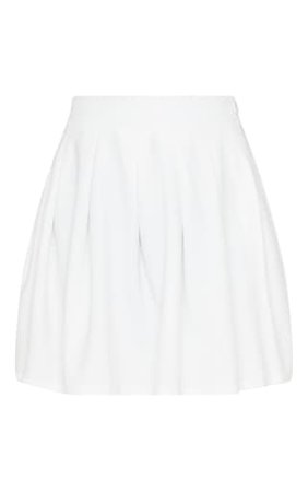White Pleated Tennis Skirt | PrettyLittleThing USA