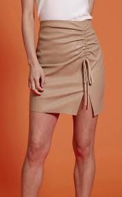 tan wrap skirt - Google Search