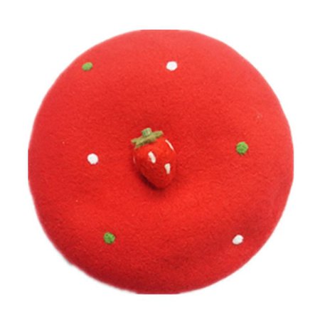 Lolita strawberry beret yv40615 | Youvimi