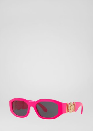 Versace Fluo Fuchsia Medusa Biggie Sunglasses for Men | US Online Store