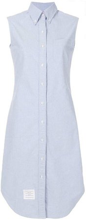 button-down shirt dress