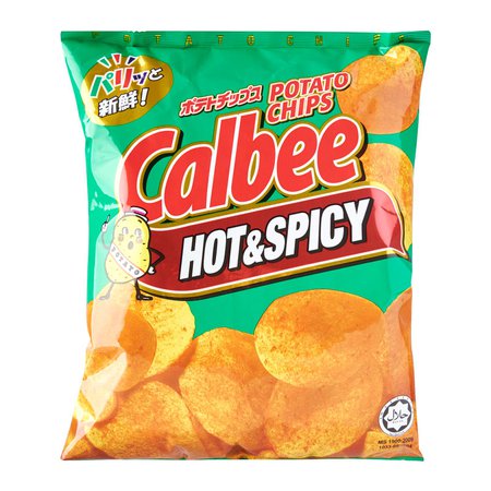 Calbee Hot and Spicy Potato Chips