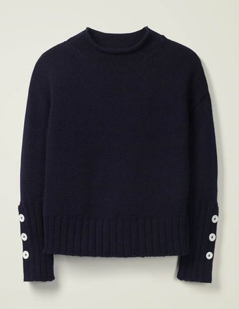 Hereford Cosy Sweater - Navy