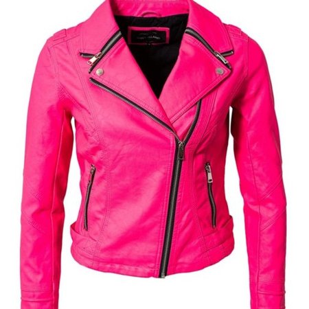 pink neon jacket