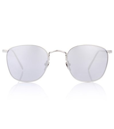 18-22 white gold-plated sunglasses