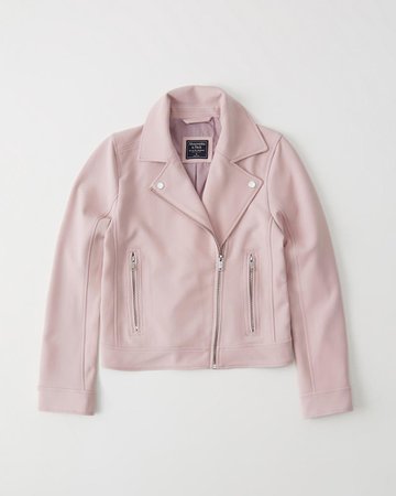 Womens Drapey Moto Jacket | Womens Coats & Jackets | Abercrombie.com