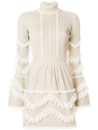 Dsquared2 Pleated Lace Dress