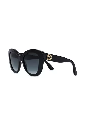 Gucci Eyewear Oversized cat-eye Sunglasses - Farfetch