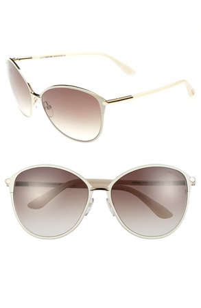Tom Ford Penelope 59mm Gradient Cat Eye Sunglasses | Nordstrom
