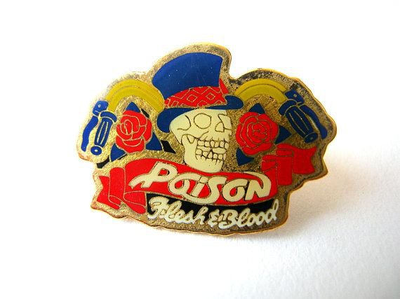 poison flesh and blood pin