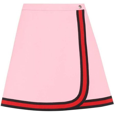 pink skirt gucci
