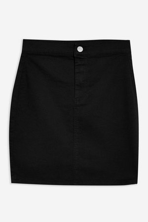 PETITE Stretch Denim Joni Skirt | Topshop