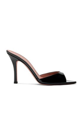 Caroline Patent Leather Sandals By Amina Muaddi | Moda Operandi