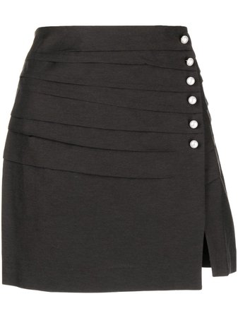 b+ab Embellished Pleated Mini Skirt - Farfetch