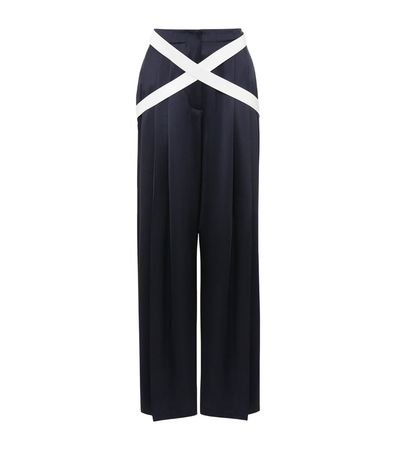 JW ANDERSON  Crossover Wide-Leg Trousers