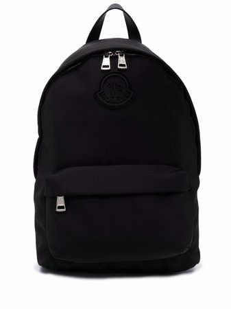 Moncler Pierrick embossed logo backpack - FARFETCH