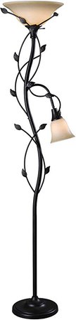 Kenroy Home 32241ORB Ashlen Mother and Son Torchiere, Oil Rubbed Bronze Finish, Floor Lamps - Amazon Canada