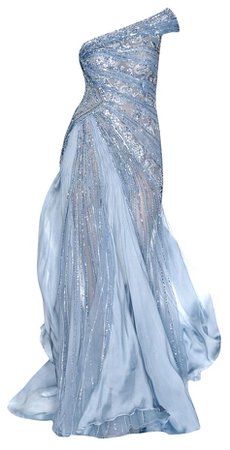 Light Blue Couture Gown