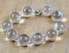 Glass Orb Bubble Bracelet
